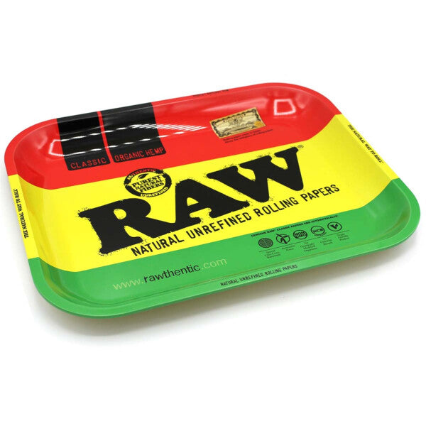 RAW Rasta Rolling Tray