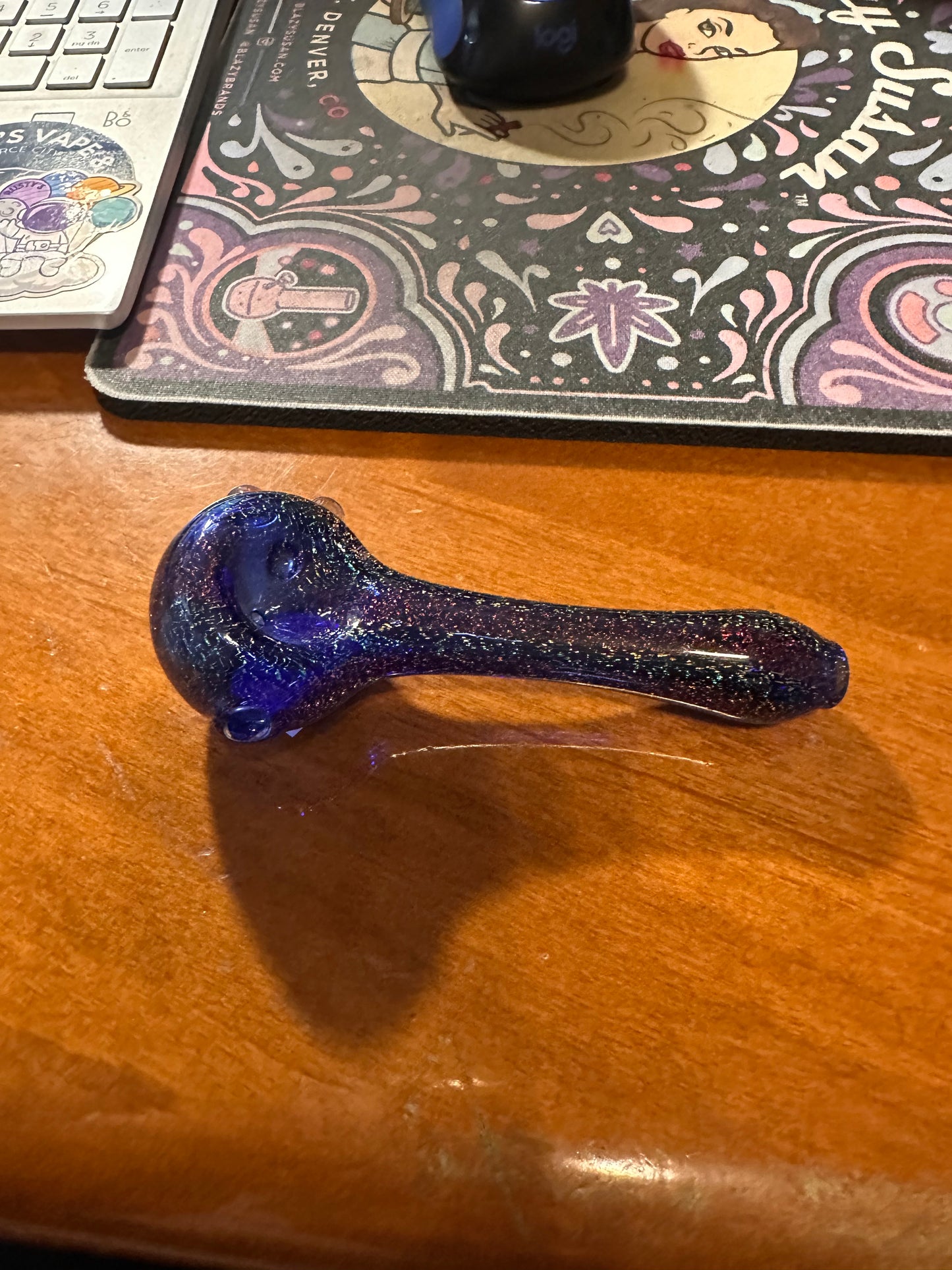 Boro Vault American Glass Hand Pipe