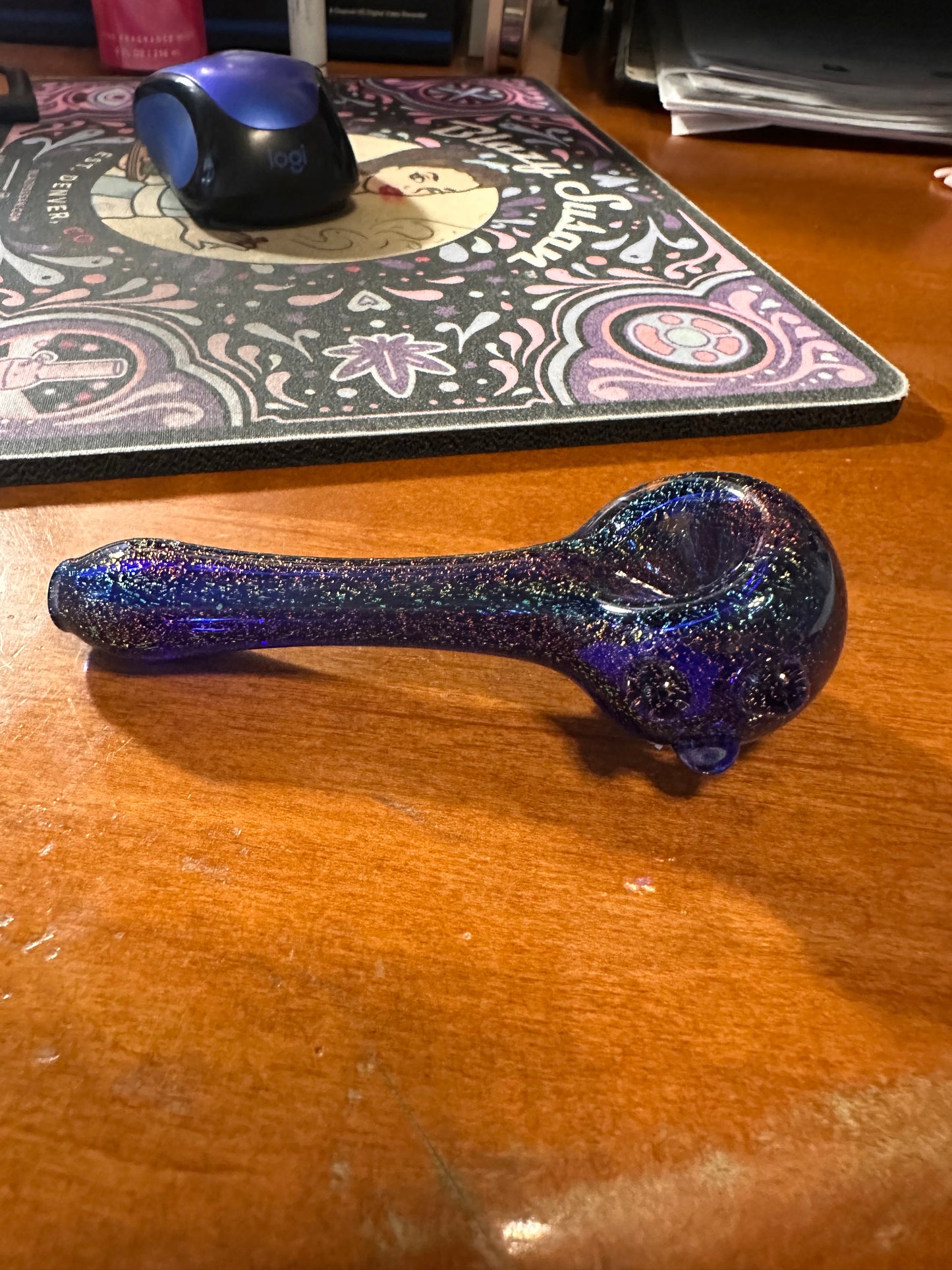 Boro Vault American Glass Hand Pipe