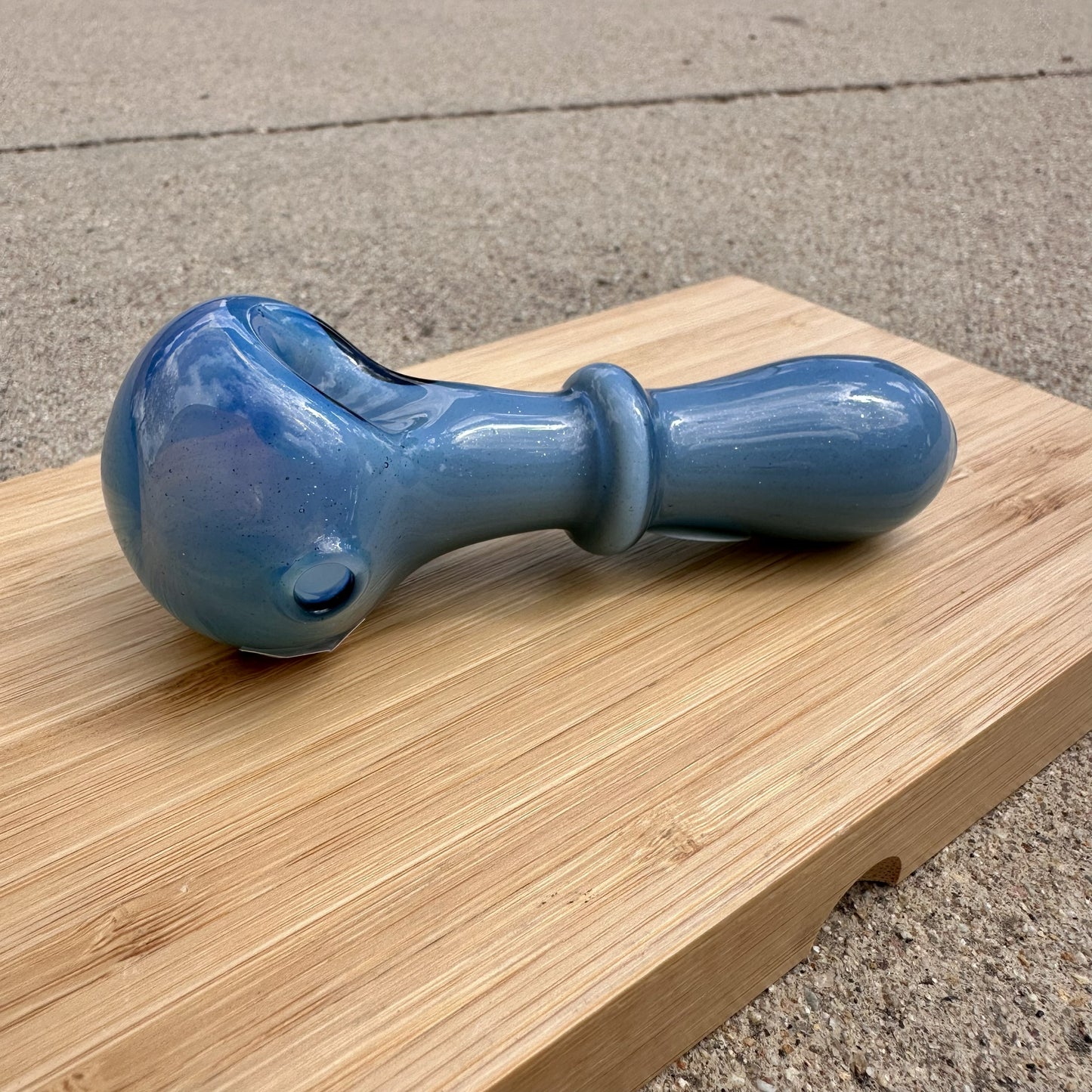 Boro Vault Colorado Spoon Blue Stardust w/ Opal