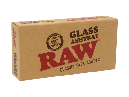 RAW Classic Pack Glass Ashtray