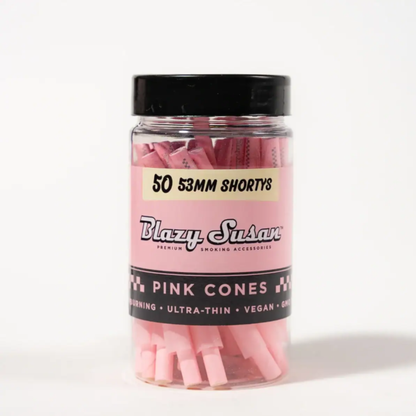 Blazy Susan Shortys Pre Rolled Cones 50 Ct